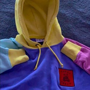 Teddy Fresh 🧸 Hoodie - Purple, Pink, and Teal!